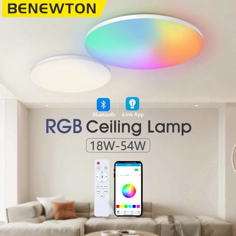 Home Decor Free App - Marpou умный потолочный светильник RGB CCT