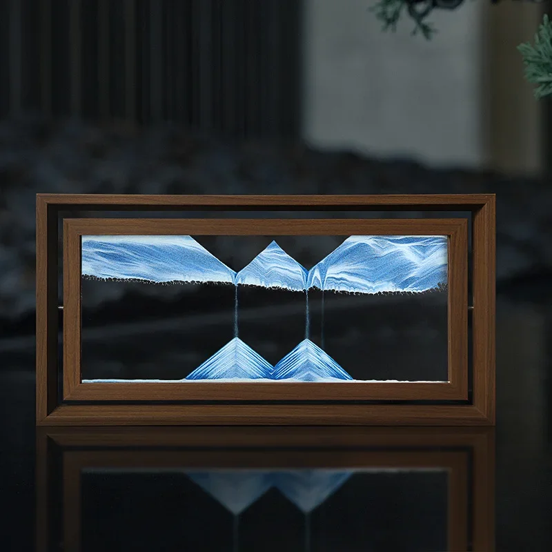 Sand Art Picture - 3D вращающийся песочный пейзаж, движущийся песок,