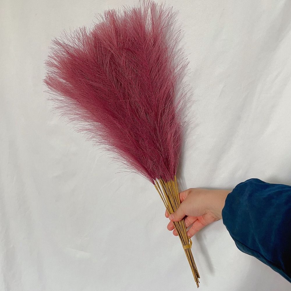 Pampas Grass Decor - Набор из 10 шт. пушистых искусственных
