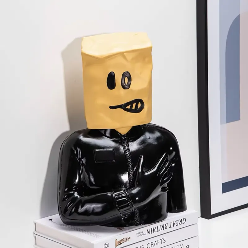 Abstract Sculpture Resin - Современная креативная абстрактная скульптура-фигура лица из