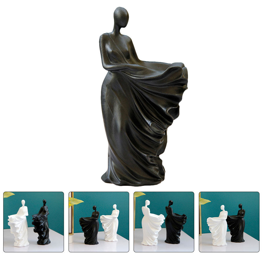 Abstract Sculpture Resin - Минималистская абстрактная женская скульптура из смолы,