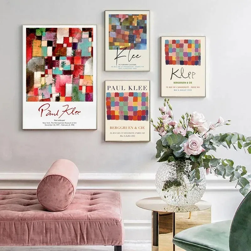 Home Decor Exhibition - Картины в стиле выставки Паула Клея: