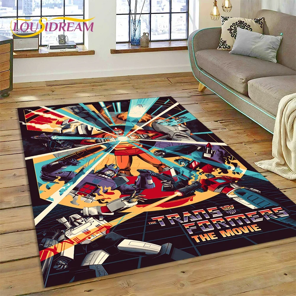 Home Decor Game Online - Ковер 3D с изображением мультяшных Трансформеров-Автоботов
