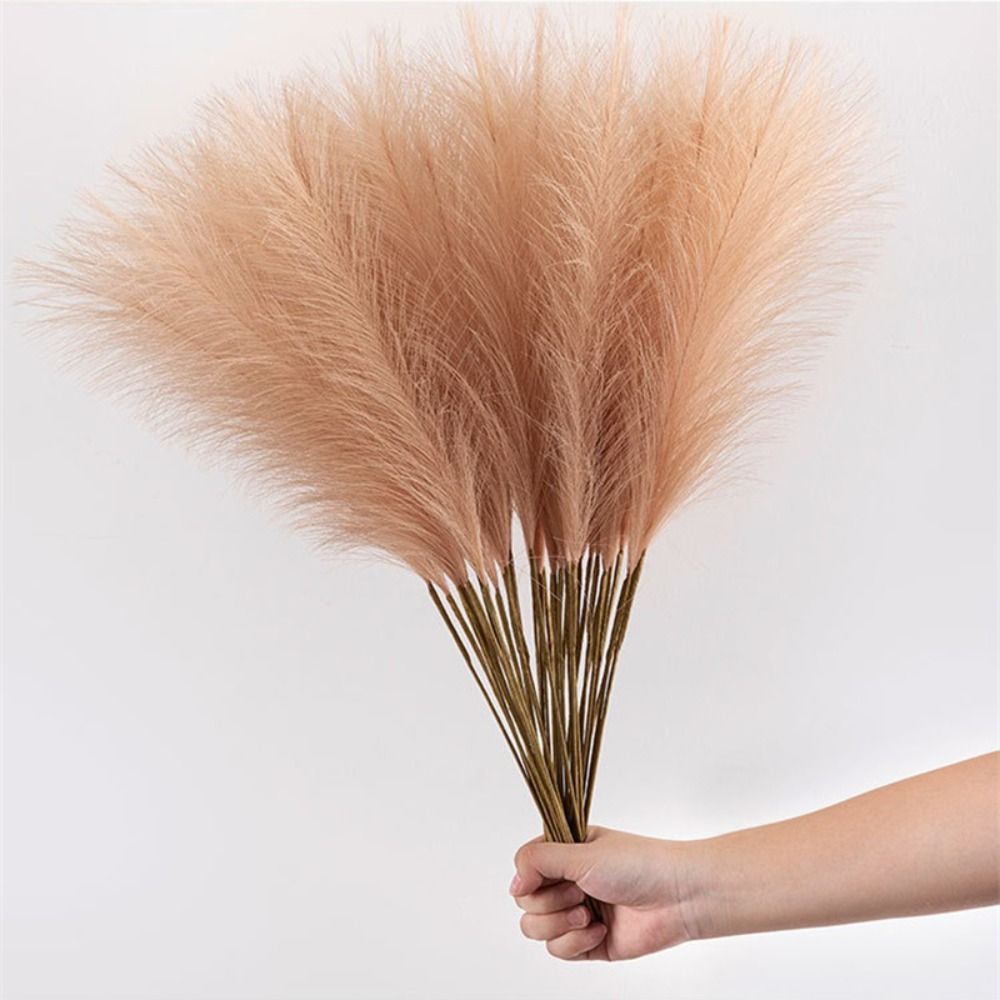 Pampas Grass Decor - Искусственные пушистые растения из пампасной травы,