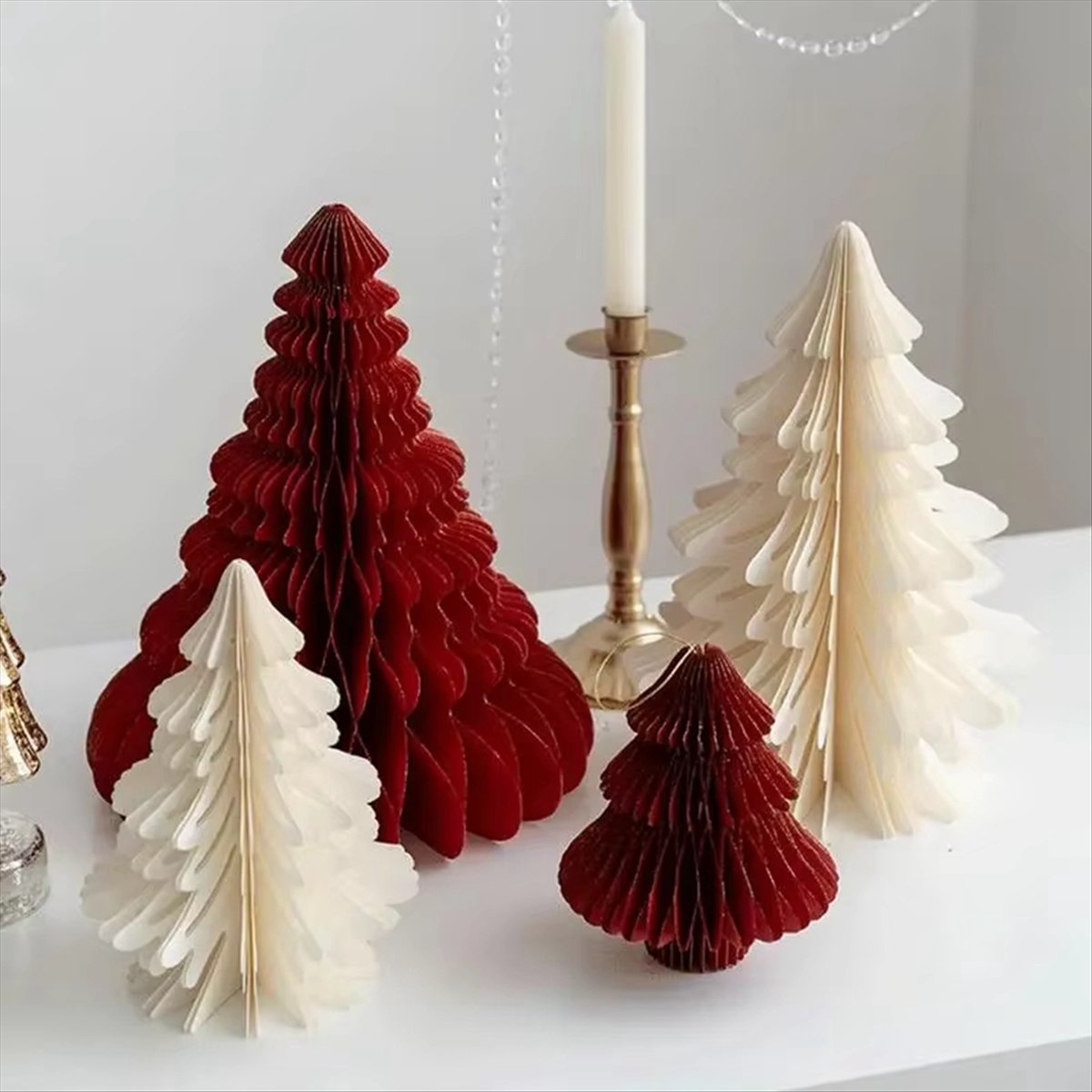 Home Decor Trend 2026 - Модная мини-елка 2026 года: 3D-украшение из