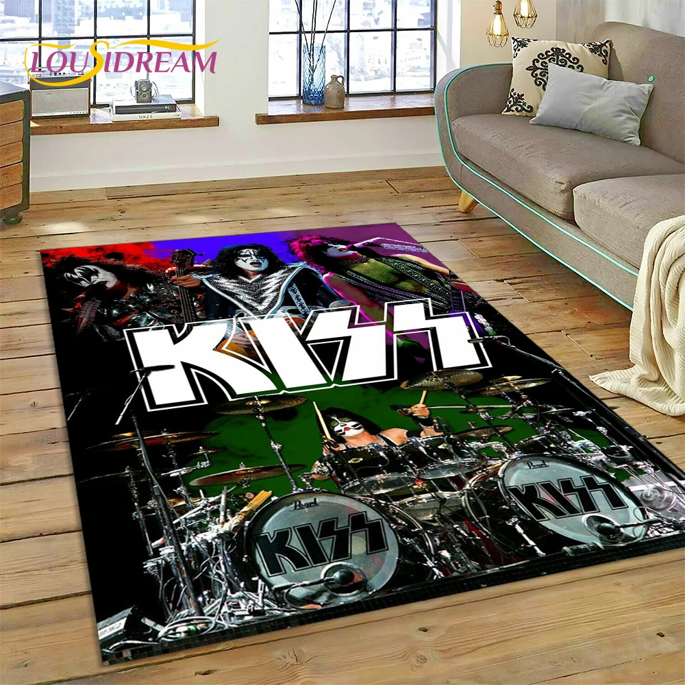3D коврик Kiss Rock с тяжелым  – обзор и цена Home Decor Game Online