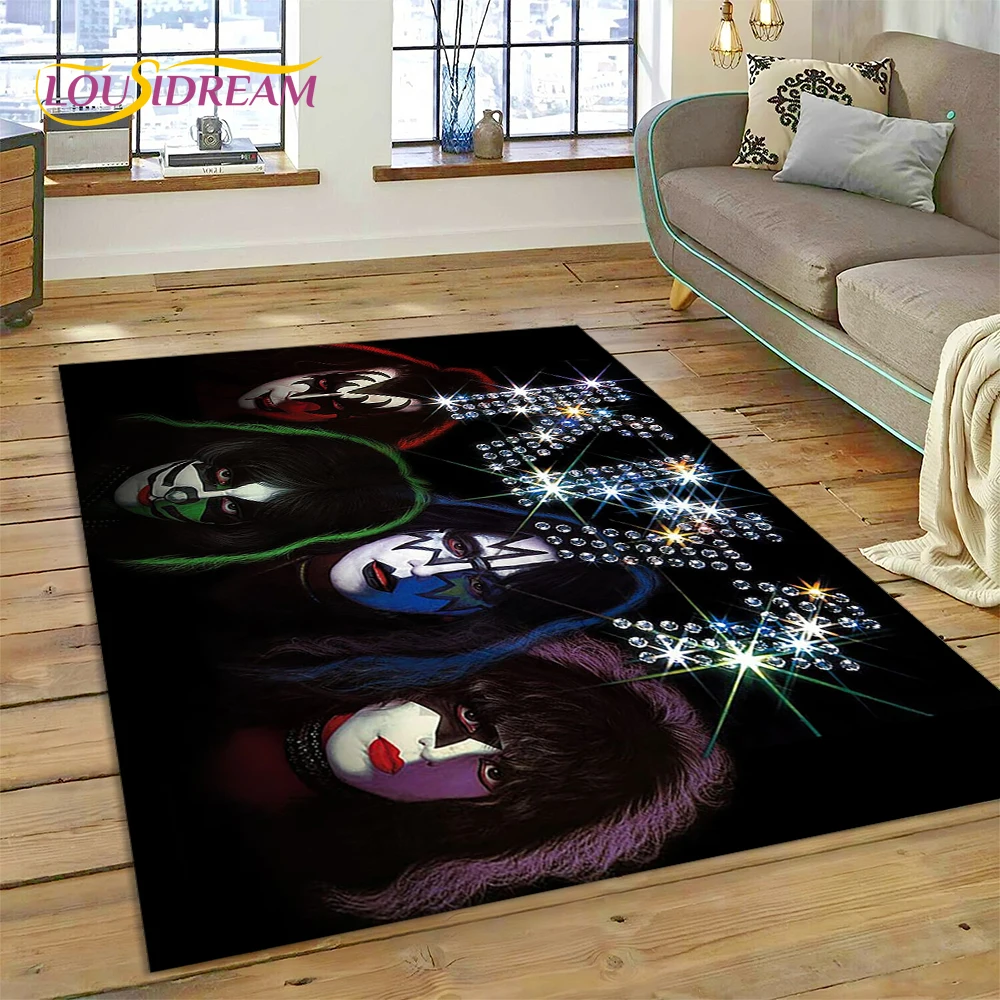 3D коврик Kiss Rock с тяжелым  – обзор и цена Home Decor Game Online