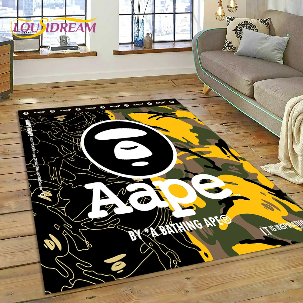 Ковер с 3D-печатью B-BAPE для  – обзор и цена Home Decor Game Online