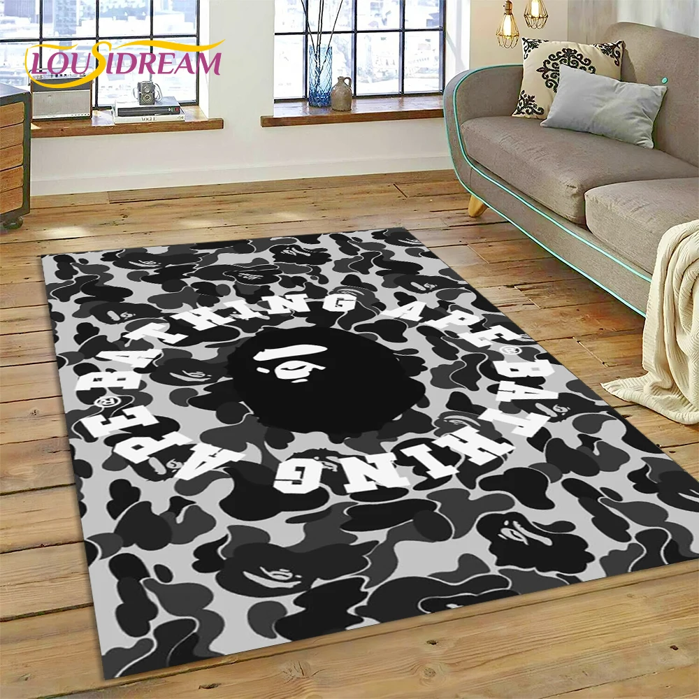 Ковер с 3D-печатью B-BAPE для  – обзор и цена Home Decor Game Online