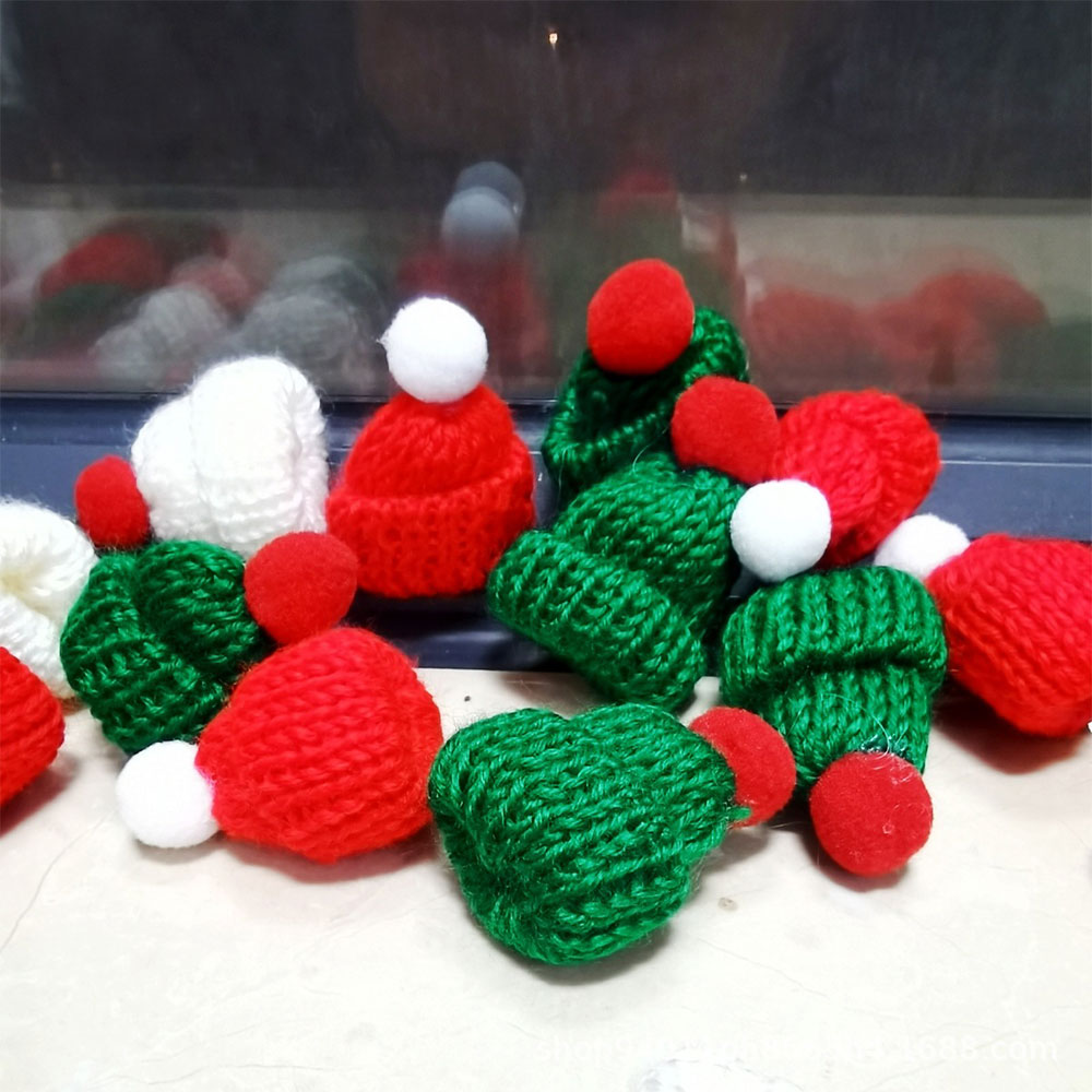 10 шт. 3,5x5 см мини рождестве – обзор и цена Yarn Home Decor