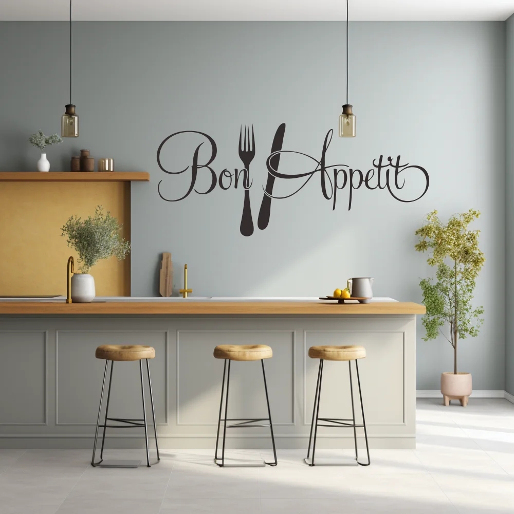 1 шт., настенный стикер с вилк – обзор и цена Home Decor Free App