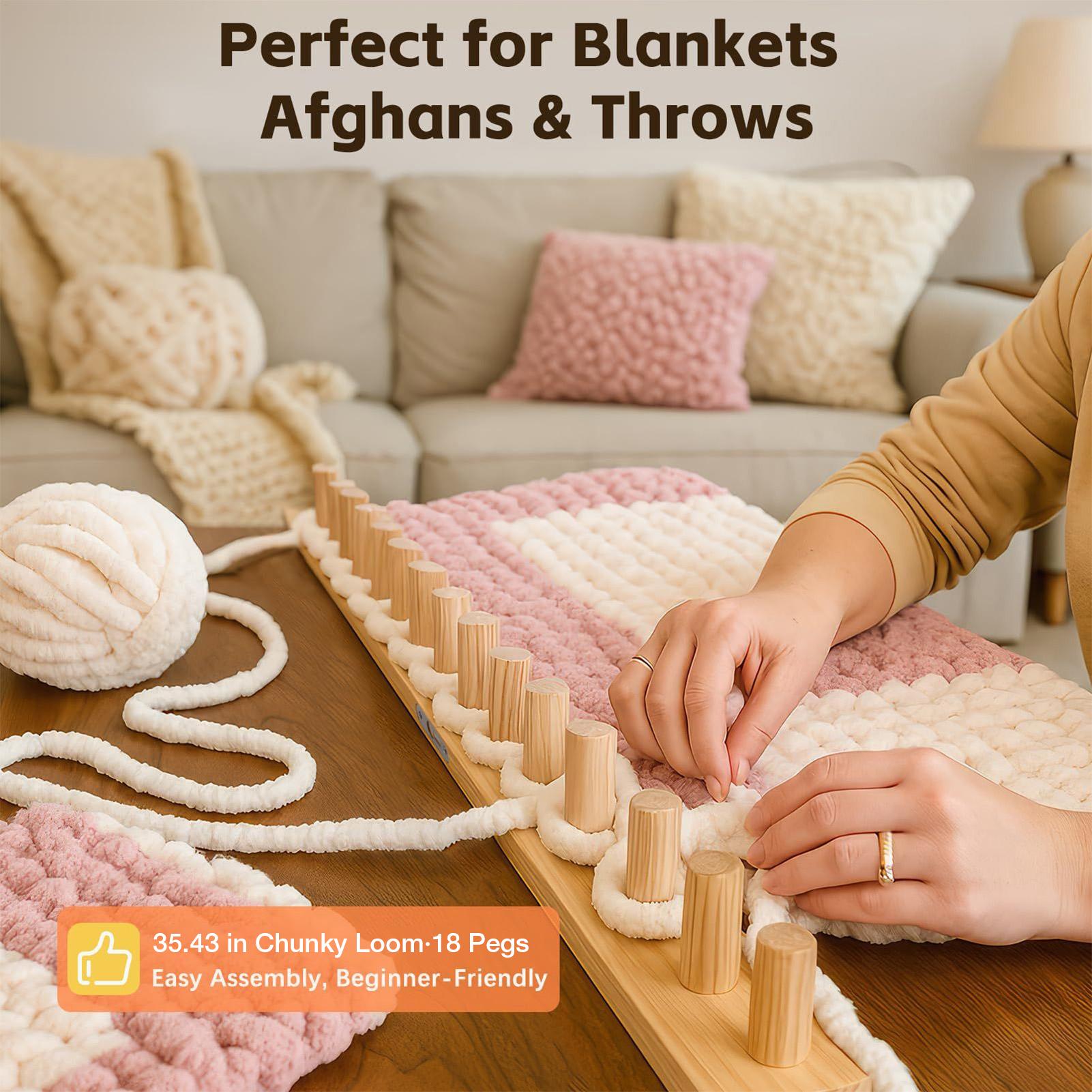 Вязальный ткацкий станок, 35-д – обзор и цена Yarn Home Decor