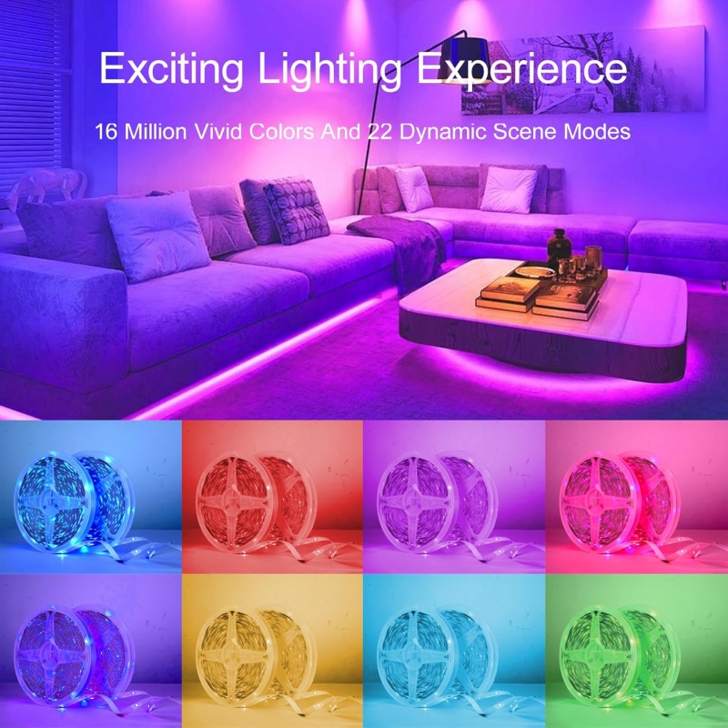 Светодиодная лента RGB 1-20 м, – обзор и цена Home Decor Free App