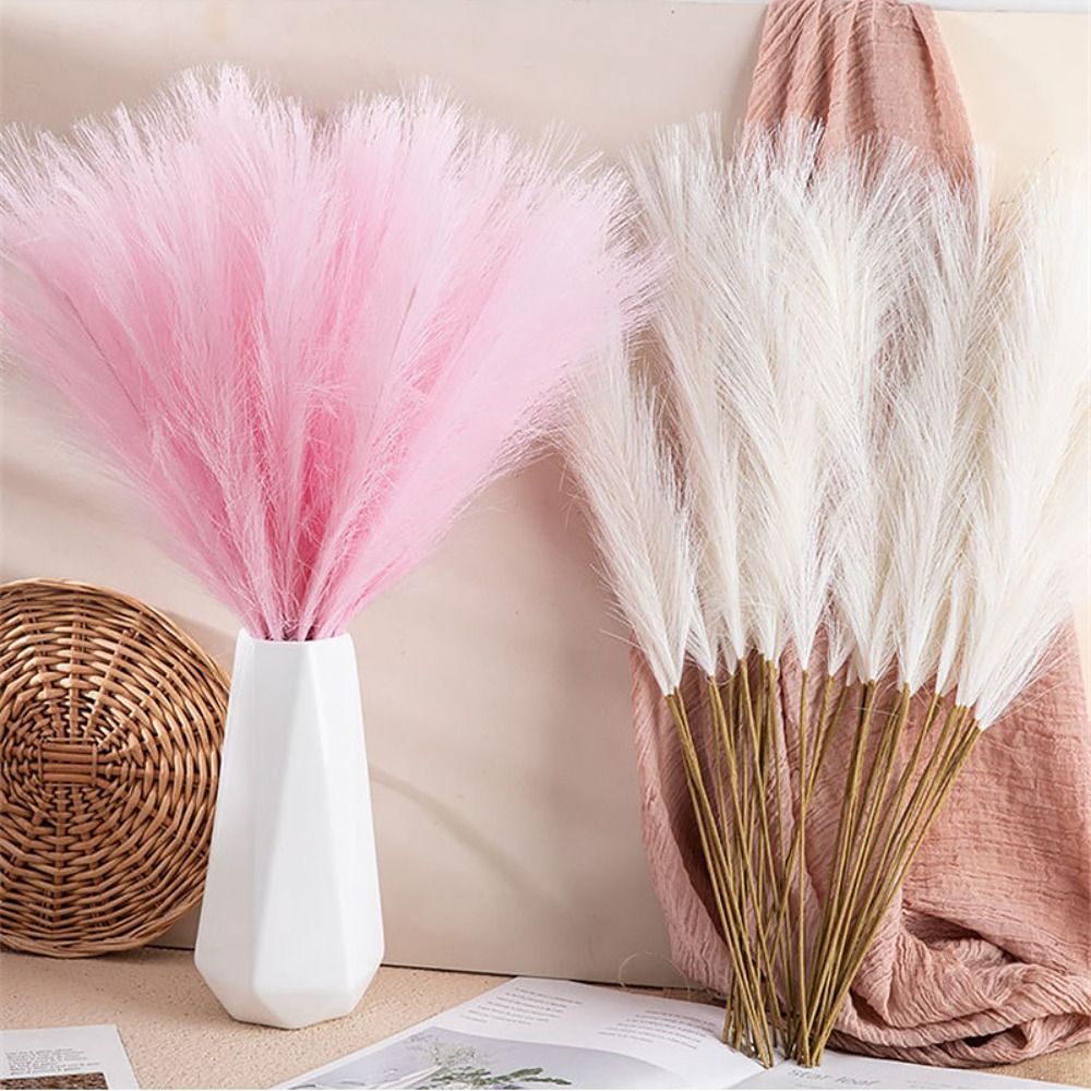 Набор из 10 шт. пушистых искус – обзор и цена Pampas Grass Decor