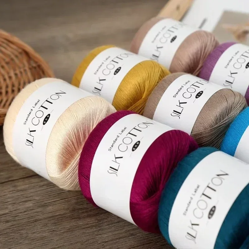 50 г/шт шелковая кружевная хло – обзор и цена Yarn Home Decor