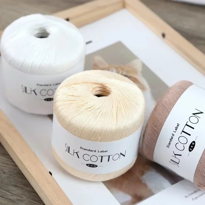 50 г/шт шелковая кружевная хло – обзор и цена Yarn Home Decor