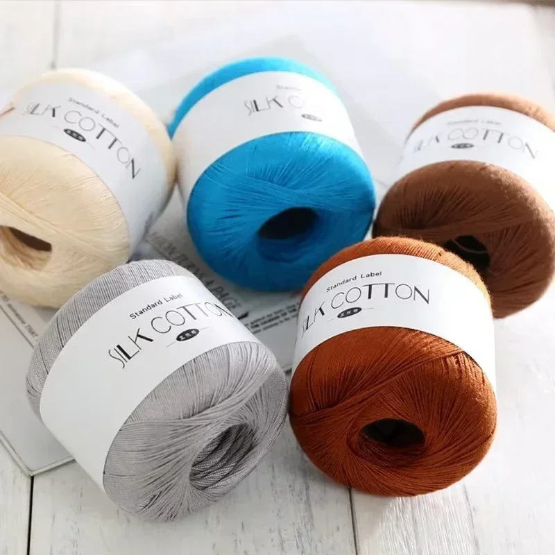 50 г/шт шелковая кружевная хло – обзор и цена Yarn Home Decor