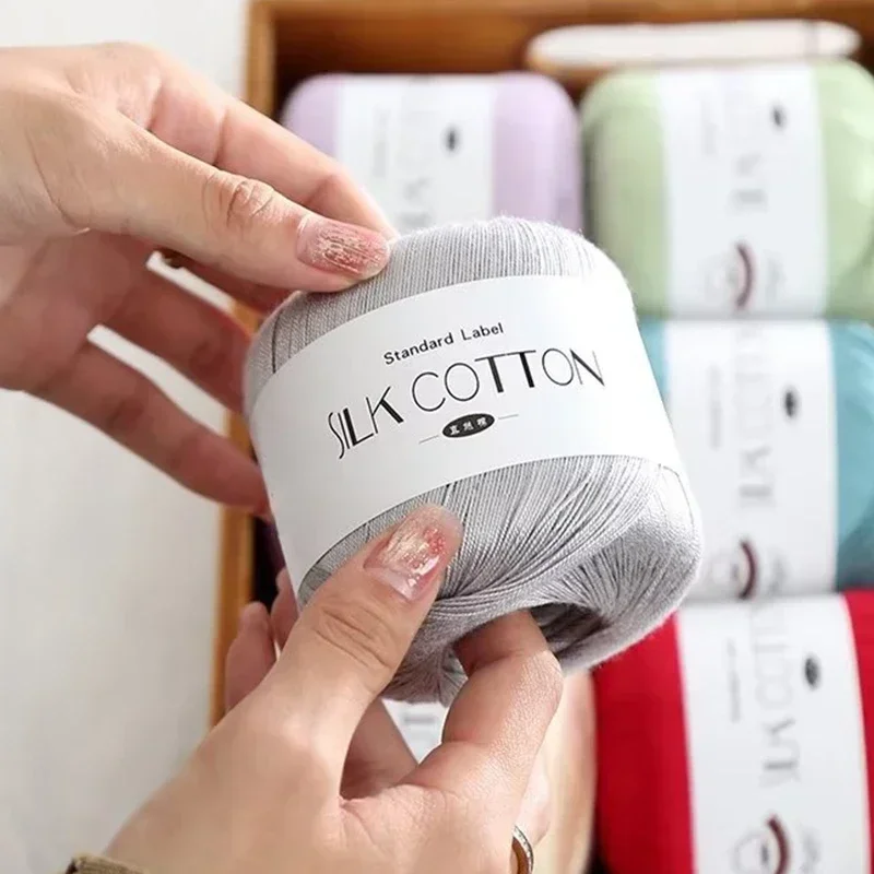 50 г/шт шелковая кружевная хло – обзор и цена Yarn Home Decor