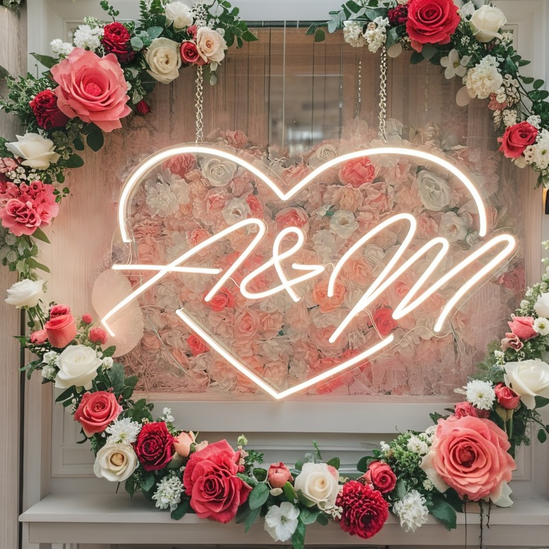 Светодиодная неоновая вывеска  – обзор и цена Home Decor Happy