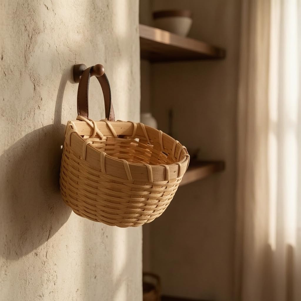 Настенная плетеная корзина для – обзор и цена Woven Wall Basket