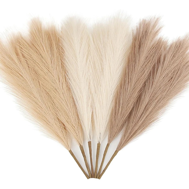 5/10 шт. 55 см Искусственная т – обзор и цена Pampas Grass Decor