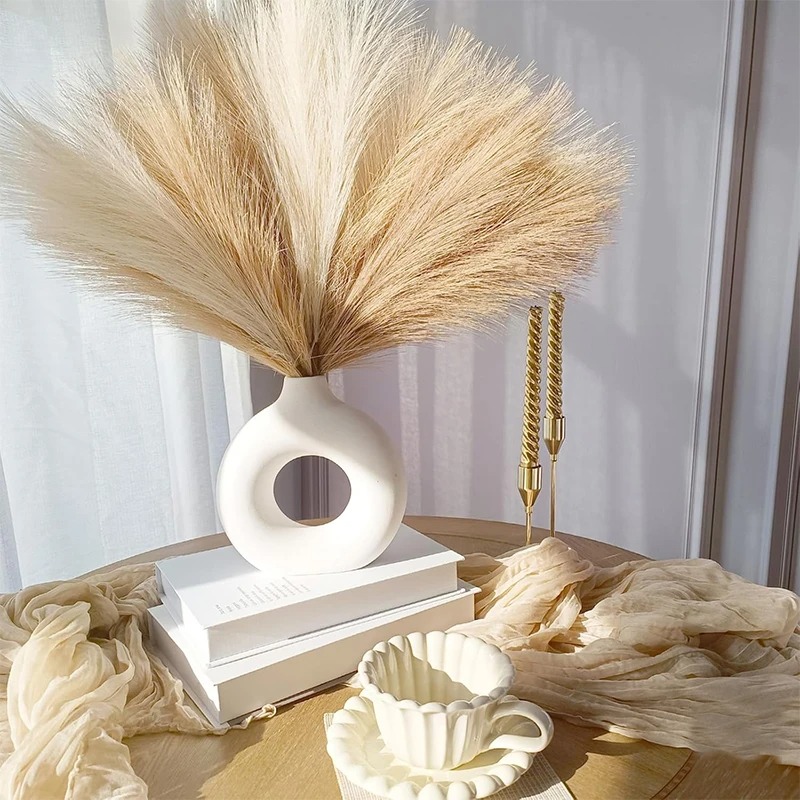 5/10 шт. 55 см Искусственная т – обзор и цена Pampas Grass Decor