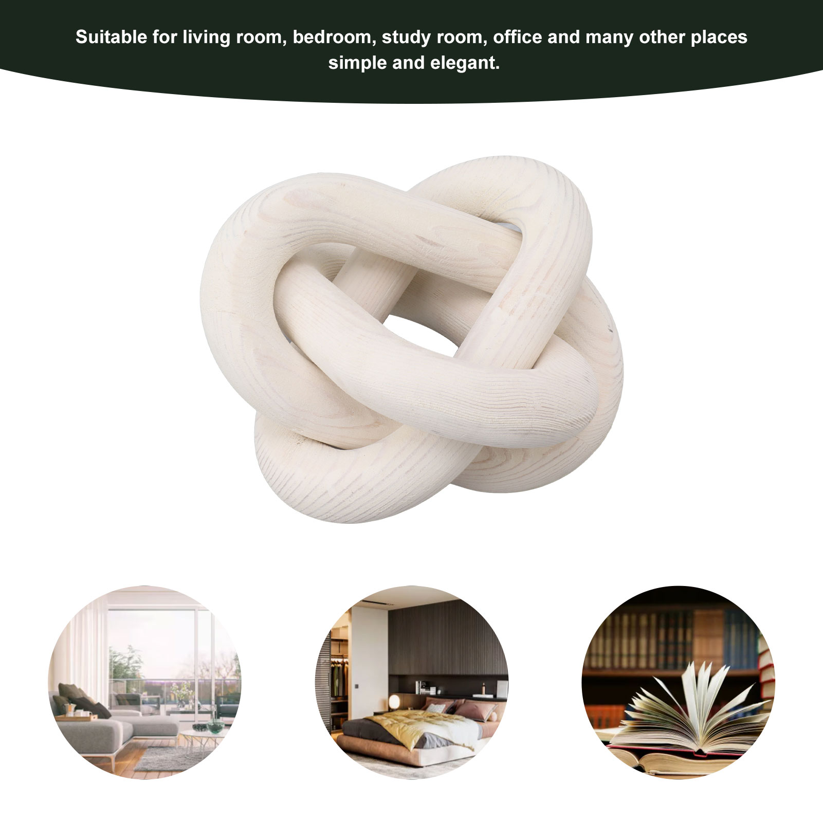 Декоративная деревянная цепь,  – обзор и цена Home Decor Modern Organic
