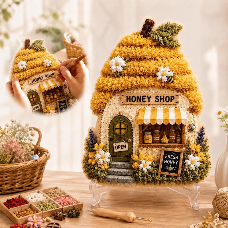 Набор для рукоделия «3D Домик- – обзор и цена Home Decor Happy