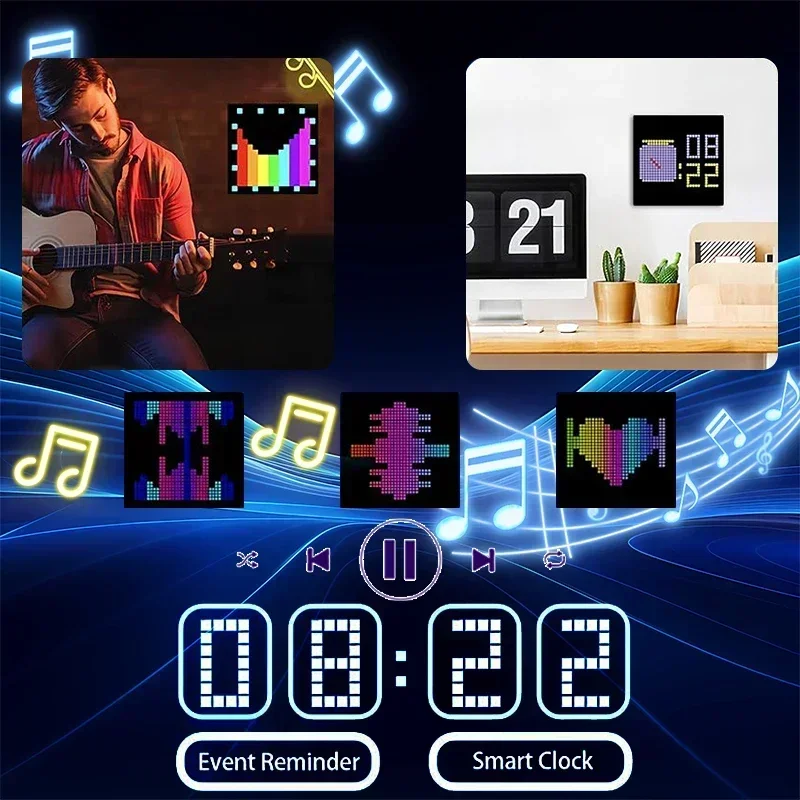 Светодиодный пиксельный диспле – обзор и цена Home Decor Free App