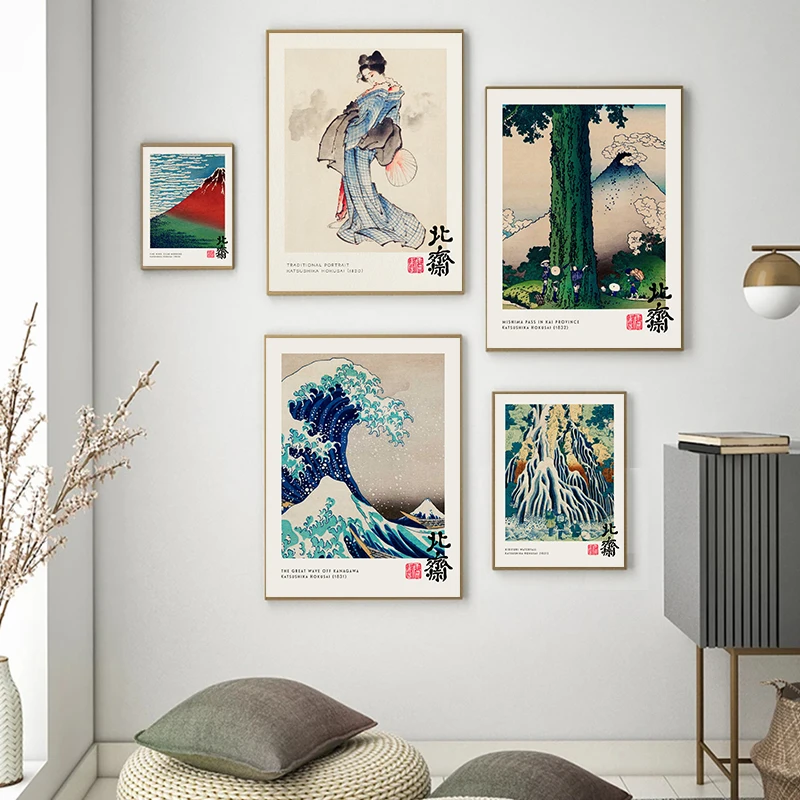 Винтажный постер «Великая волн – обзор и цена Home Decor Exhibition