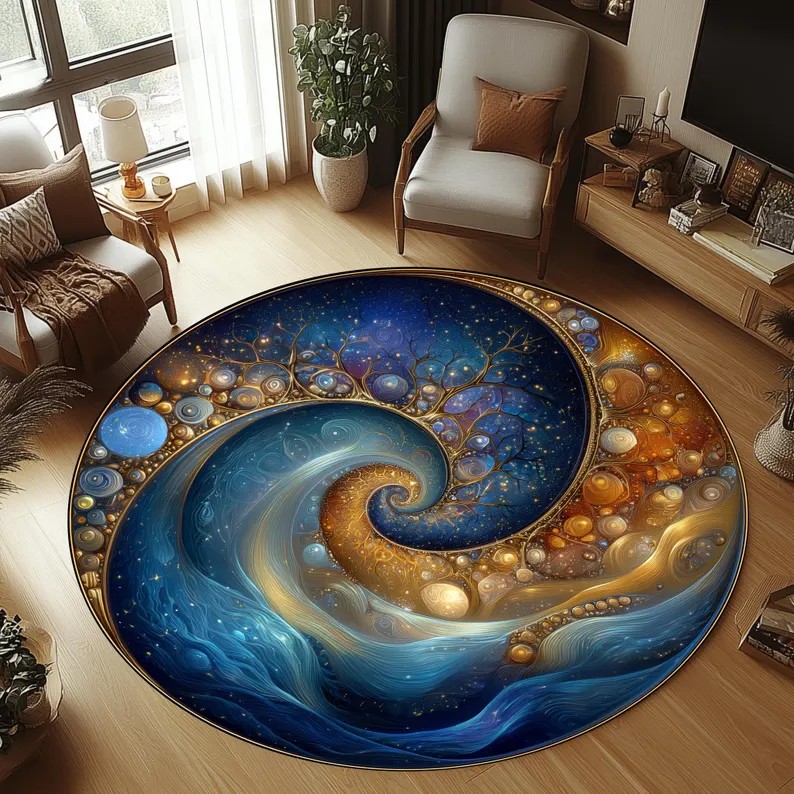 Круглый коврик 2D с полярным м – обзор и цена Home Decor Trend 2026