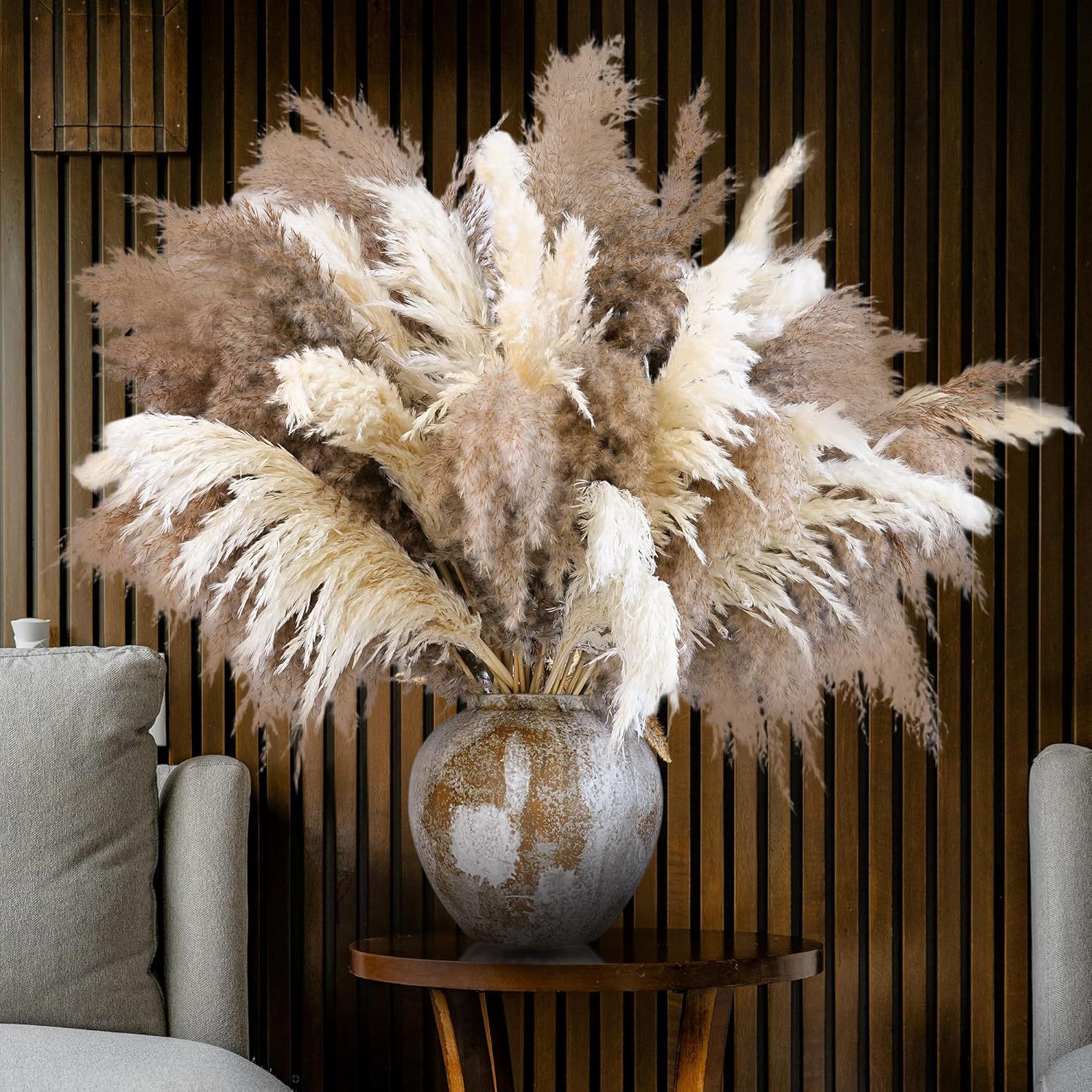 30 шт. белой пампасной травы д – обзор и цена Pampas Grass Decor