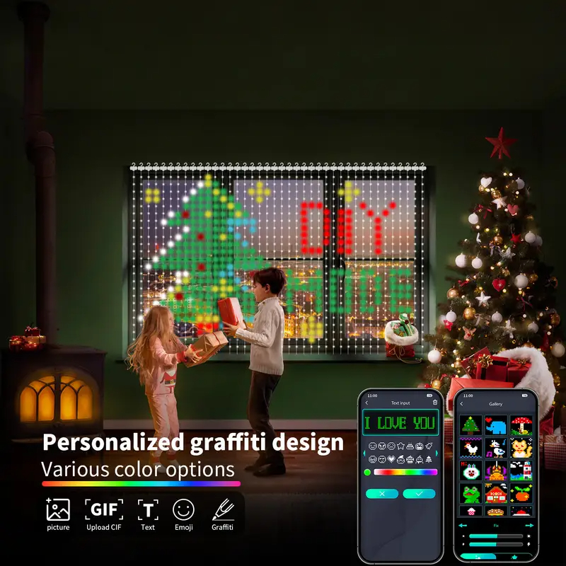 Умные RGB-пиксельные гирлянды- – обзор и цена Home Decor Free App