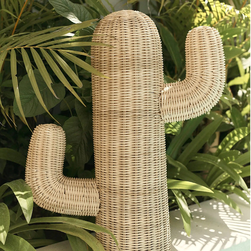 Статуэтка кактуса из ротанга р – обзор и цена Home Decor Modern Organic