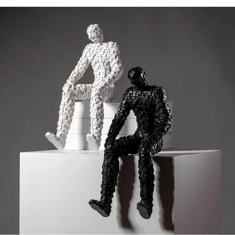 Мозаичные фигурки-скульптуры:  – обзор и цена Abstract Sculpture Resin